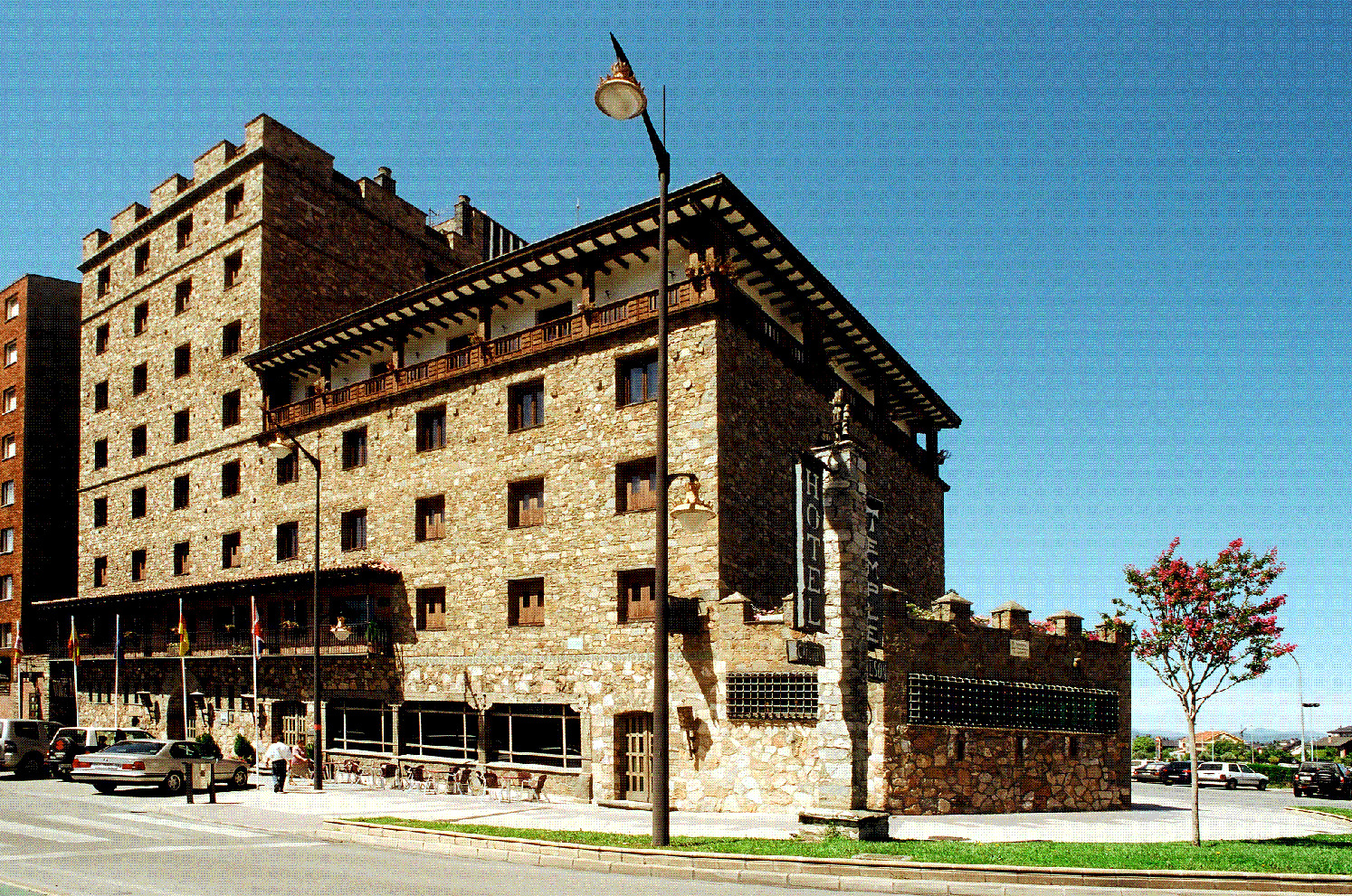 Hotel Temple Ponferrada Bagian luar foto